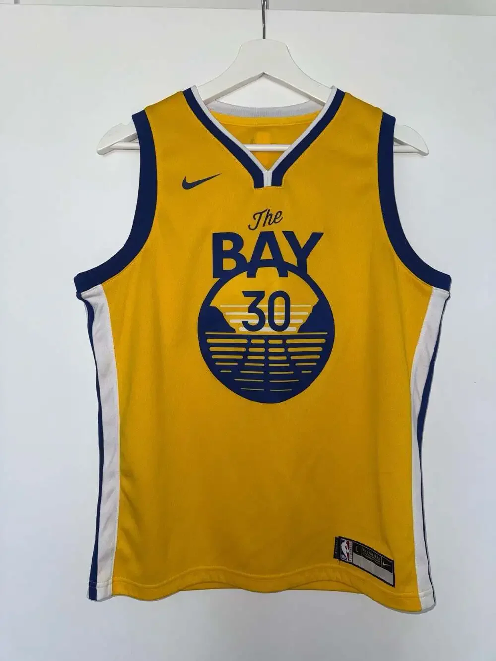 Steph Curry Golden State Warriors 2019/2020 Statement Nike Jersey Sz Men Large